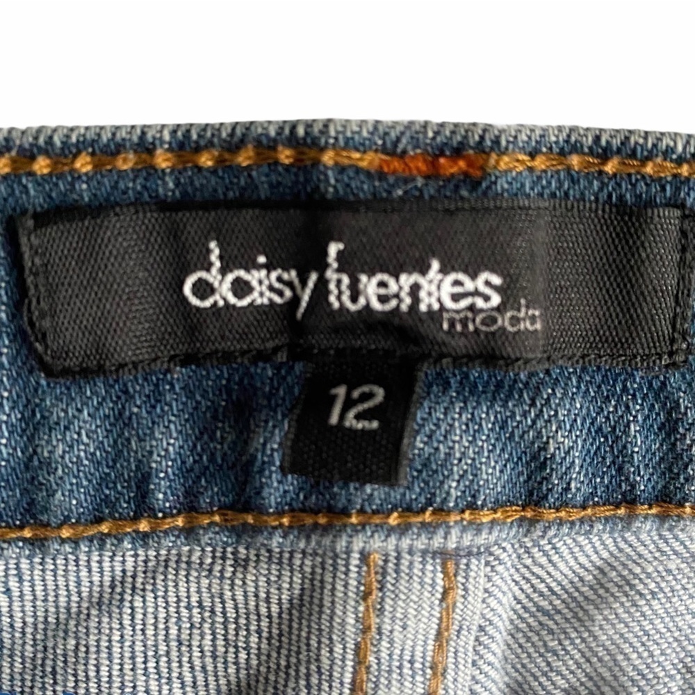 Flare Straight Legs Jeans Size 12 - Picture 4 of 8